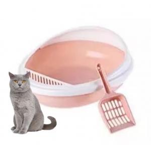 China Wholesale Manufactured Nice Quality Self Cleaning Cat Cage With Egg-ball Shape Litter Box For Pet Cat wholesale