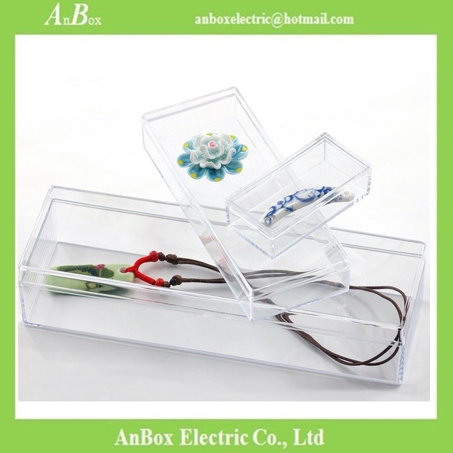 Buy cheap Cheap price high transparent PS material plastic packaging box with cover and from wholesalers