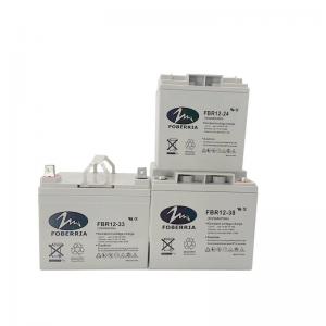 China 27kg 12V 33Ah 20HR Battery 38A Gel Lead Acid Battery F2 F1 Terminal For Alarm System wholesale