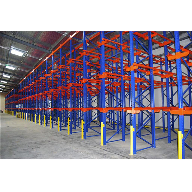 Buy cheap High Quality Industrial Warehouse Storage Push Back Pallet Racking from wholesalers