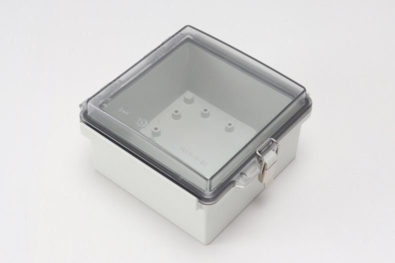 China 150x150x90mm / 5.90"x5.90"x3.54" Universal IP67 Hinged Electrical Enclosures Junction Boxes wholesale