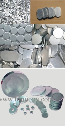 China Collapsible Aluminium Tubes Slug/Circles for Roof Vent Temper: O - H112 wholesale