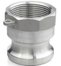 China Stainless Steel Camlock Coupling A  Size:1/2''--6'' Stainless Steel,Brass,Aluminum,PP,Nylo wholesale