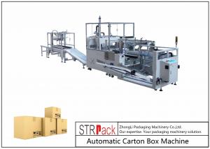 China Vertical Drop Down Carton Packing Machine High Efficiency For Medicine / Food Industry wholesale