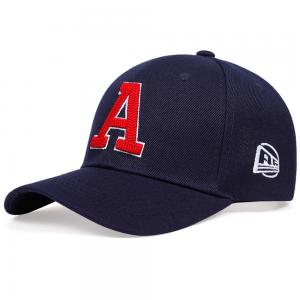 China ACE brand High Quality Custom Logo 3D Embroidered Baseball Cap Hat with metal buckle wholesale