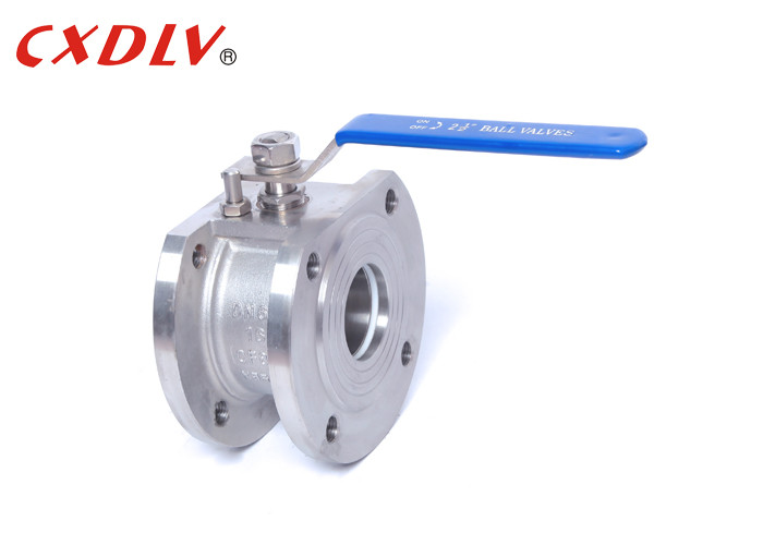 China 1pc Handle Wafer Flanged Ball Valve PTFE PPL Seat Italy Ball Valve Normal Pressure wholesale