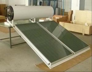 China Pressurized Thermal  Salty Water/Enamel Tank Compact Pressure Solar Water Heater ---Flat Collector Model wholesale