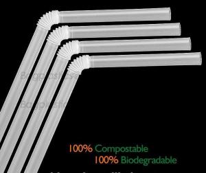 China Disposable Paper Straws Pure white Drinking Straws party straw, PLA plastic drinking straw wholesale