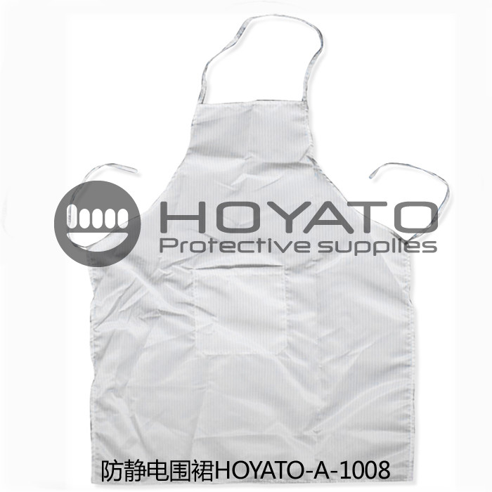 China ESD Safe Aprons , Clean Room Clothing For Electronic Industry wholesale
