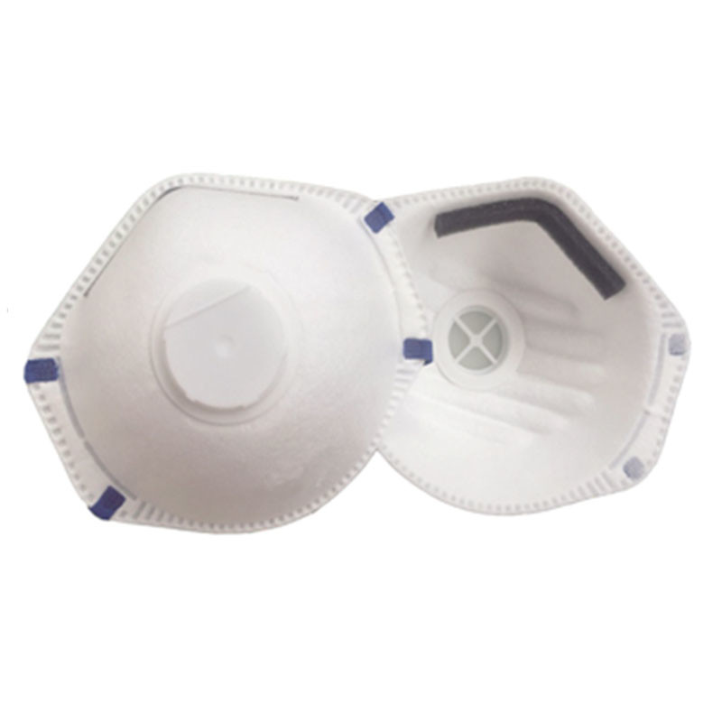 China Non Woven Dust Mask Anti Dust Cup Design Respirator With Valve wholesale