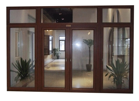 China Broken Bridge Aluminium Bifold Glass Doors Matal Framed Interior ISO14001 wholesale