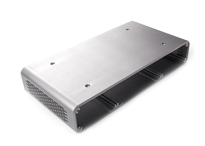 China Customized Audio Amplifier RoHS Extruded Aluminum Enclosure Box wholesale