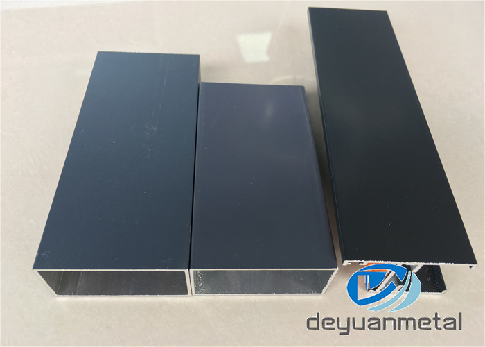 China 1.0 - 3.0mm Thickness Aluminium Window Profiles Powder Coating 5 Years Warranty wholesale