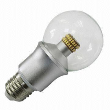 China E27 Dimmable LED Bulb with 5W Power, Made of Aluminum Alloy and Glass, 450lm Luminous Flux wholesale