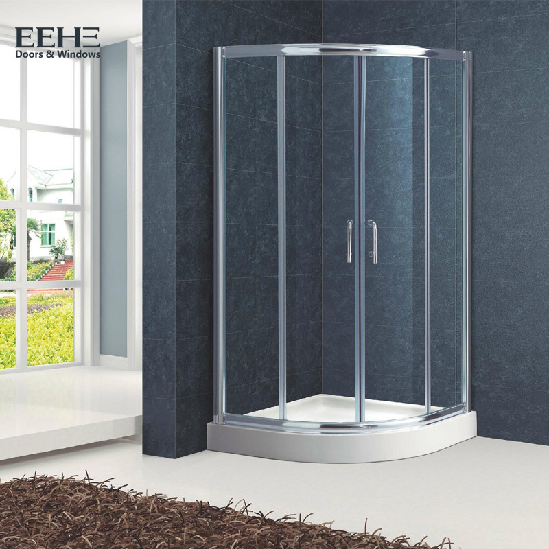 China Polished Full Tempered Glass Shower Enclosure For Bath Good Insulating Properties wholesale