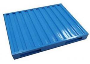 China Q235b Cold rolled Stackable Steel Pallets Heavy Duty Corrosion Protection wholesale