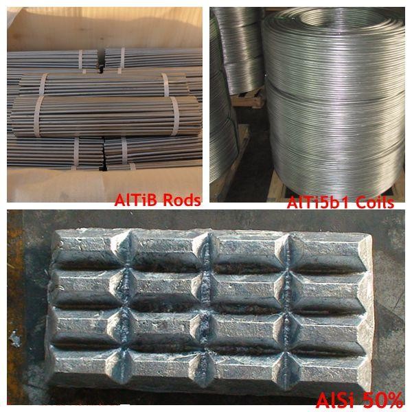 China Aluminium Silicon Master Alloy, melting temperature 720℃ wholesale