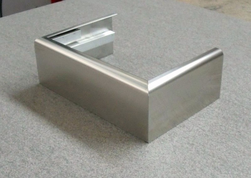 China Electrophoresis Kitchen Cabinet Skirting Board Stainless Steel wholesale