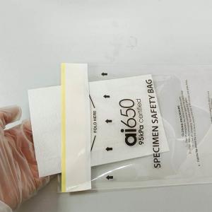 China Heat Sealed 0.83mm 3 Wall Trash  Biohazard Disposal Bags wholesale