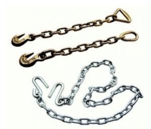 China Anti Corrosive Welded Link Chain USA Standard Chain With S Type Hooks wholesale