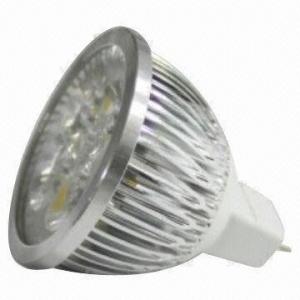 China MR16 LED Spotlight Bulb with 5W and 12V AC/DC Input Voltage, CE/RoHS Directive-compliant wholesale