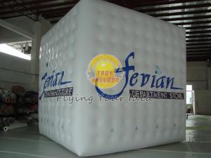 China White Fireproof Cube Balloon wholesale