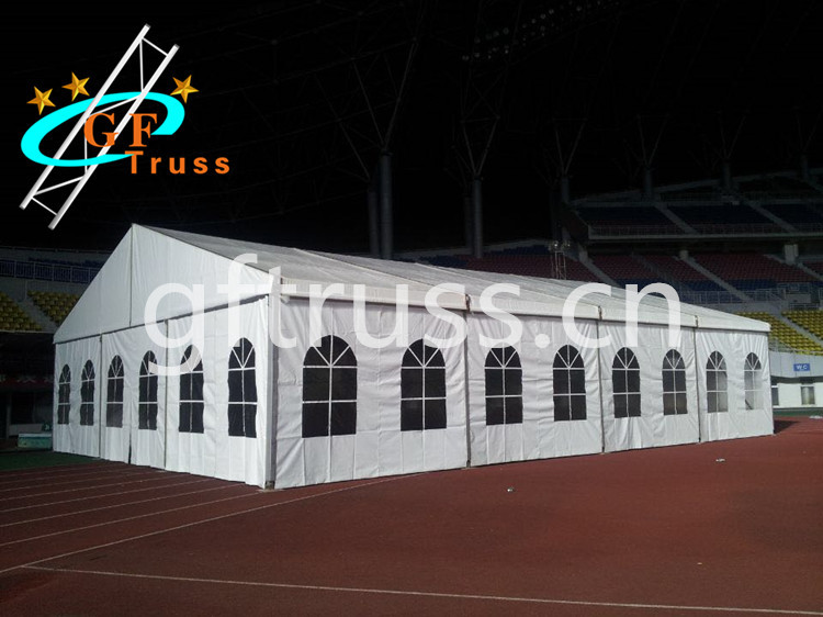 China Tear-Proof 10×20M Aluminum Wedding Marquee Tents Hold 100 People wholesale
