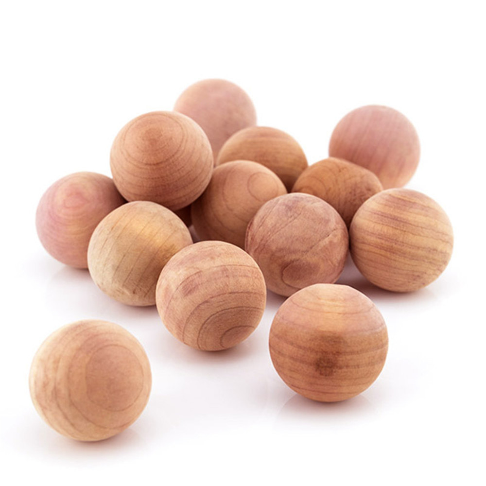China Cheap Cedar Moth Balls for home storage use,cedar ball(50pcs in a set) wholesale