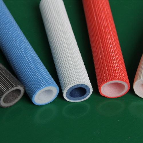 China Thermal Insulation Fireproof Three Layer PE Form Insulation Tube(PE-XPE-DLPE)/One Layer EPE Foam Insulation Tube wholesale
