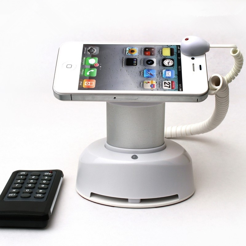 China Stand Alone Cellphone Self-Alarm Display Stand With Wireless Remote Controller wholesale