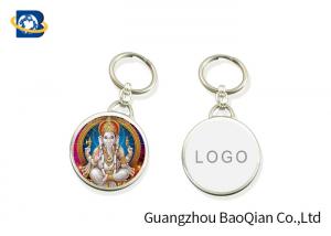 China Religion Lenticular Keychain 3D Printing Service Indian Gold Indian Buddhism Picture wholesale