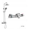 Buy cheap Thermostatic Shower Set,Wall Mounted Bath Shower Mixer Thermostatic Bath Shower from wholesalers