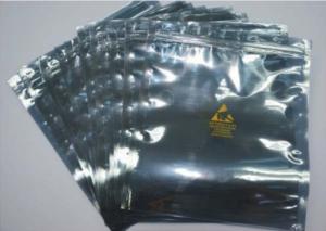 China Resealable Anti Static Shielding Bags , Customized ESD Shielding Bag With Zip Lock wholesale