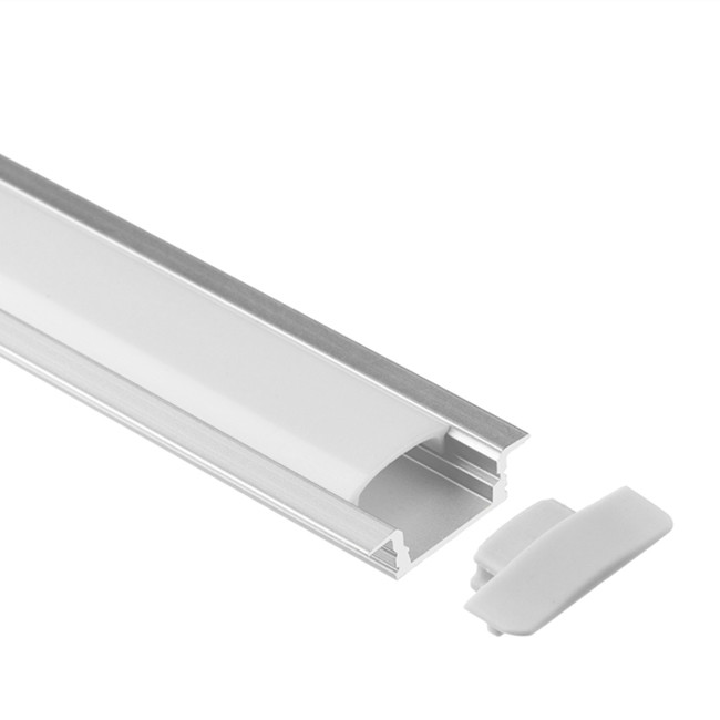 China Recessed 12mm LED Profile Aluminium Channel For LED Strip wholesale
