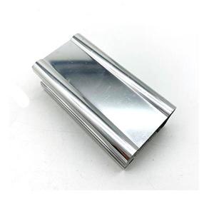China 6063 T5 Bright Silver Polished Aluminum Profile Building Decoration wholesale