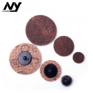 China 2 Inch Quick Change Abrasive Discs Metal Polishing TS TR Type Support  Flax Nylon wholesale