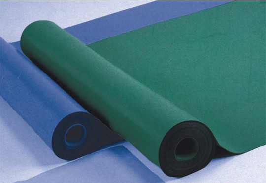 China Colorful Anti Static Mat / ESD Table Mat With Excellent Grounding Properties wholesale