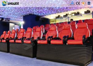 China Entertainment Park 12D Cinema XD Theatre With 3 DOF Electric Chairs 180KG wholesale