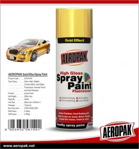China Aeropak fast dry high glossy Chrome Effect Spray Paint, bright chrome color, vivid in gloss, long lasting wholesale
