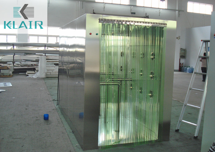 China Air Shower Tunnel Microprocessor Controller With Soft Curtain Door wholesale