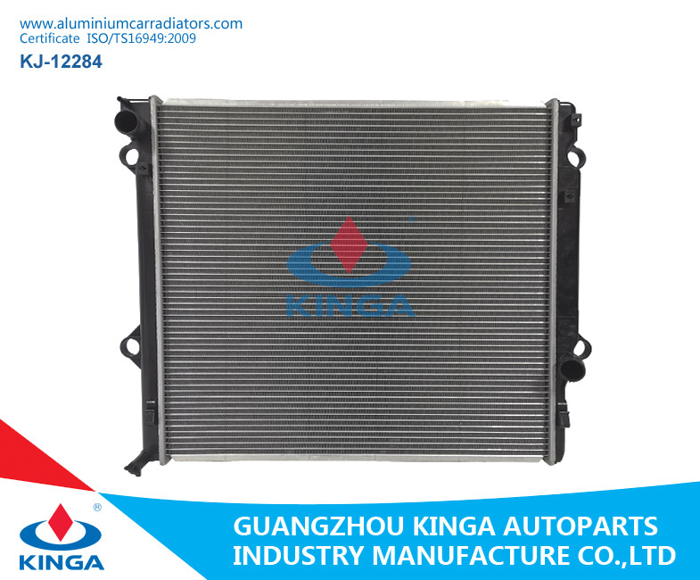 China Brazing Aluminum Toyota Radiator Auto Parts Kzj120 1kzt Mt 16400-67212/67213  30150  30151 wholesale