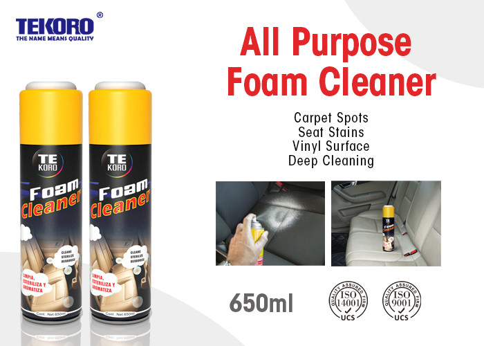 China All Purpose Foam Cleaner / Automotive Spray Cleaner For Removing Stains & Restoring Fabric wholesale