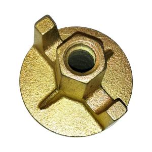 China Fix Formwork Tie Rod Scaffolding Accessories Concrete Wing Nuts Square Type Thread wholesale