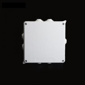 China IP65 Stepped Gland Enclosure Surface Mounting Waterproof Junction Box With Knockouts wholesale