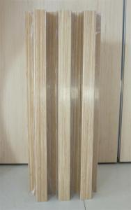 China Wooden Looking Film Coated Decorative Metal Wall Panels B2 Grade Fireproof wholesale