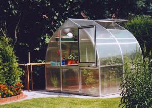 China Small Hobby Flower Garden Greenhouse With Casement Door Simple Firm wholesale