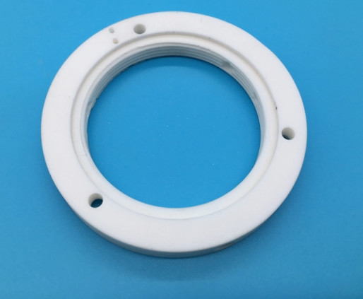 China Low Density Insulating Wearable Macor Ceramic Material Plate FLange Ring wholesale