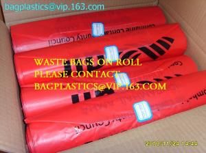 China Roll bags with serial number, Polythene bags serial numbered, Serialized Numbers & Barcode, Safe bags, security bags pac wholesale