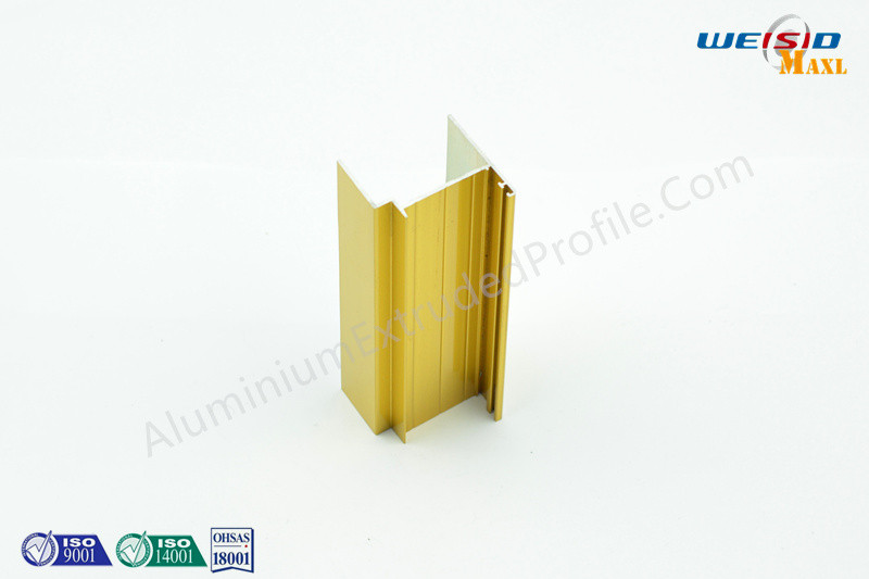 China 1.2mm Thickness Chemical Polishing Aluminium Profiles For Windows Frame wholesale