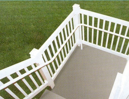 China Alloy 6063 - T5 aluminum hand railings for stairs , aluminum porch railing wholesale